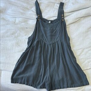 Amazon Blue Jumpsuit with Button Details